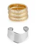 Flex Bracelets and Smooth Cuff Set sold by ettika