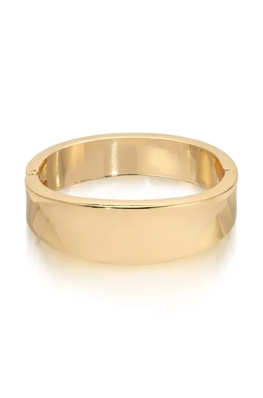 Squared Shine Bangle sold by ettika