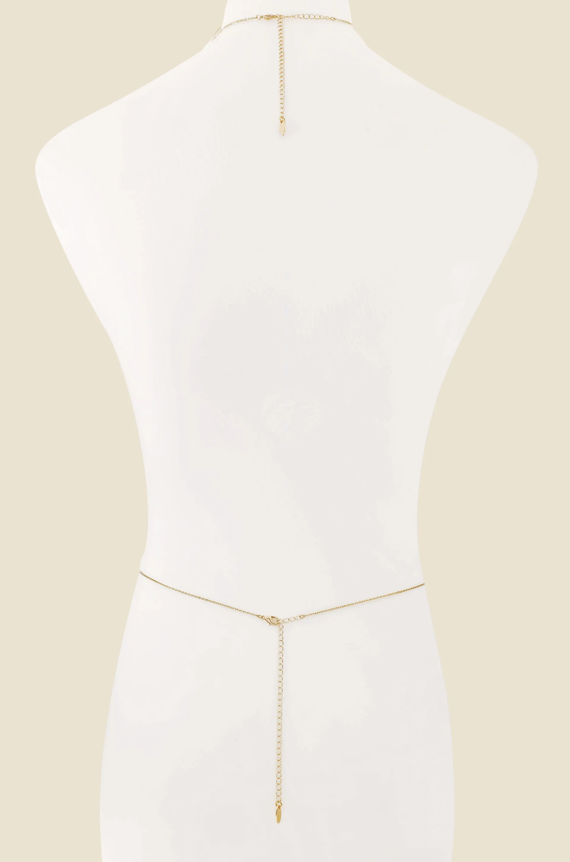 Blissful Crystal Body Chain sold by ettika product image thumbnail 4