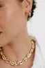 Double Piercing Bezel Crystal Dangle Earrings sold by ettika