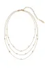 Crystal Dot Layered Necklace sold by ettika