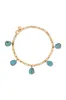 Turquoise Nugget Bracelet Set sold by ettika