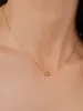 Polished Dainty Pebble Necklace sold by ettika