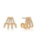Glisten Wing Pavé Earrings sold by ettika