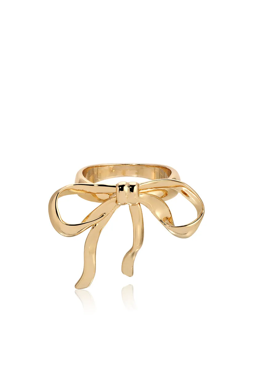 Bow Organica Ring sold by ettika