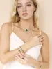 Emerald Deco Bracelet sold by ettika