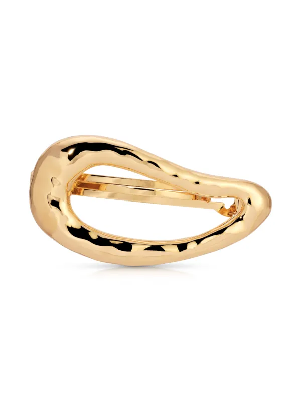 Liquid Wave Barrette sold by ettika