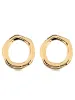 Open Circle Earrings sold by ettika