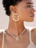 Aura Pearl Necklace sold by ettika