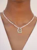 Aura Pearl Necklace sold by ettika