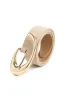 Sculpted Flow Belt in Ivory sold by ettika
