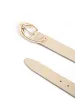 Sculpted Flow Belt in Ivory sold by ettika