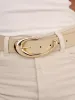 Sculpted Flow Belt in Ivory sold by ettika