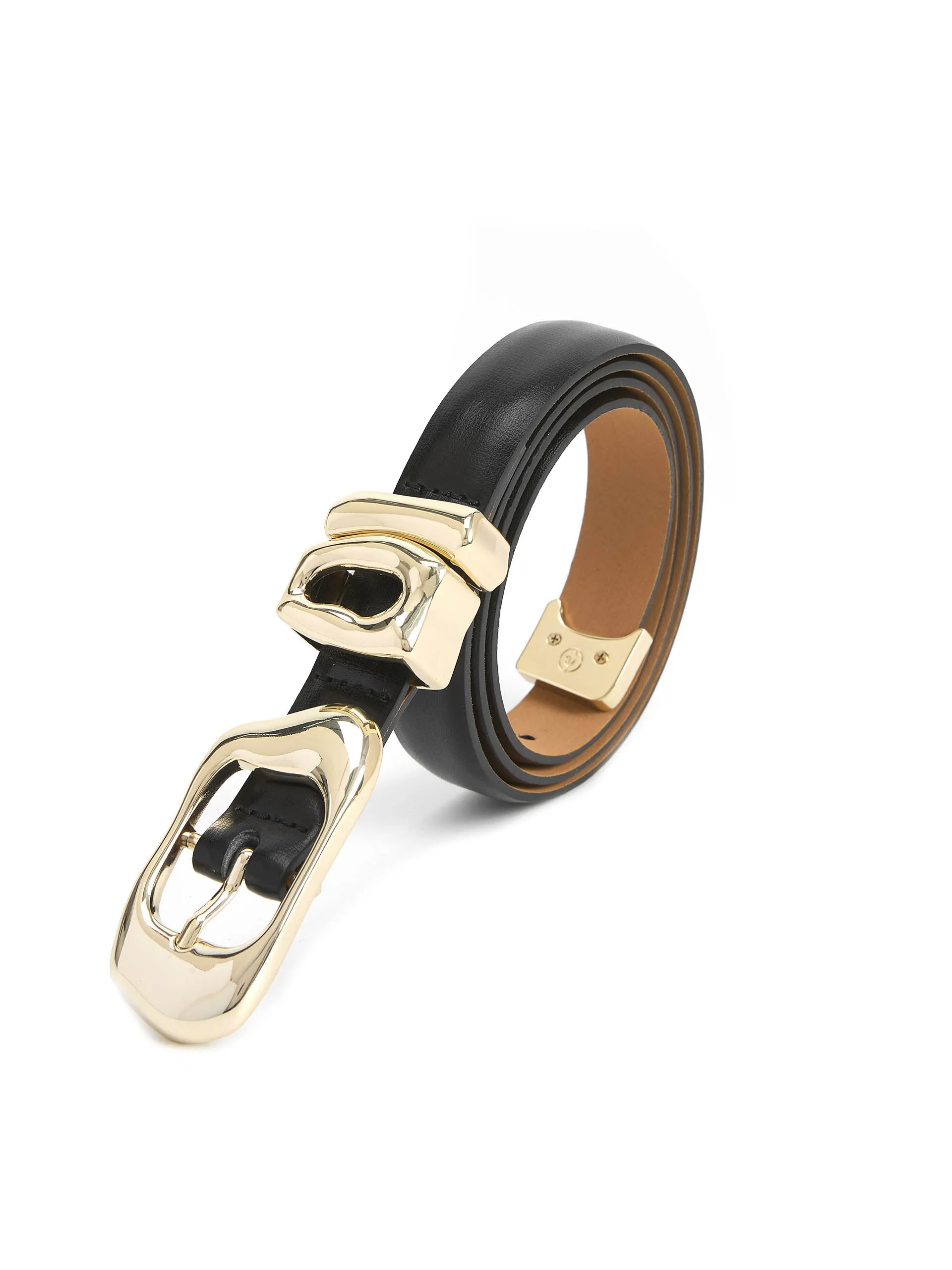 Molten Metal Belt in Black sold by ettika product image thumbnail 3