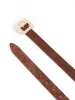 Timeless Texture Belt in Warm Truffle sold by ettika