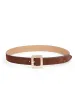 Timeless Texture Belt in Warm Truffle sold by ettika