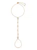Dripping Crystal Hand Chain sold by ettika
