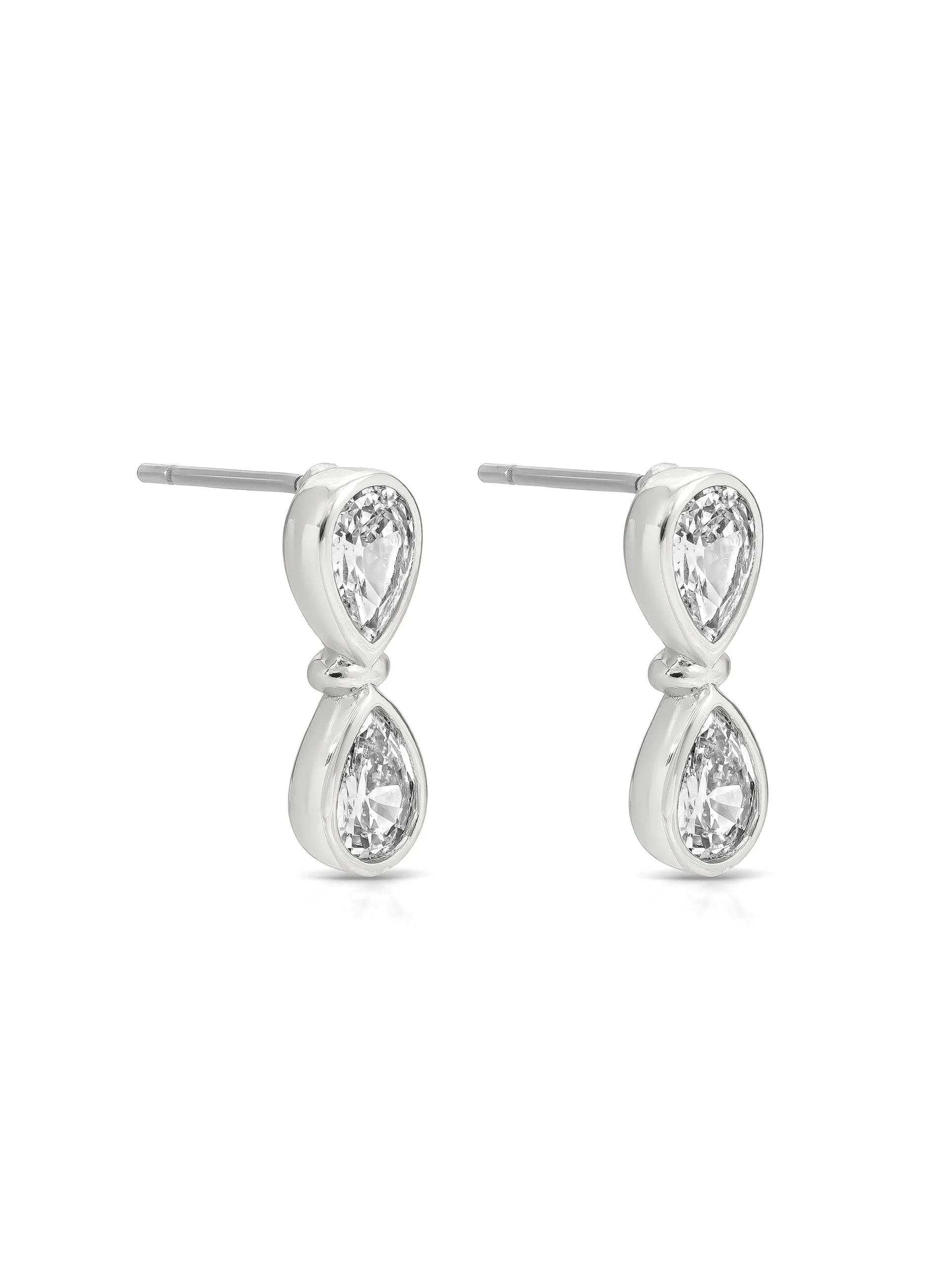 Infinity Crystal Studs sold by ettika product image thumbnail 5