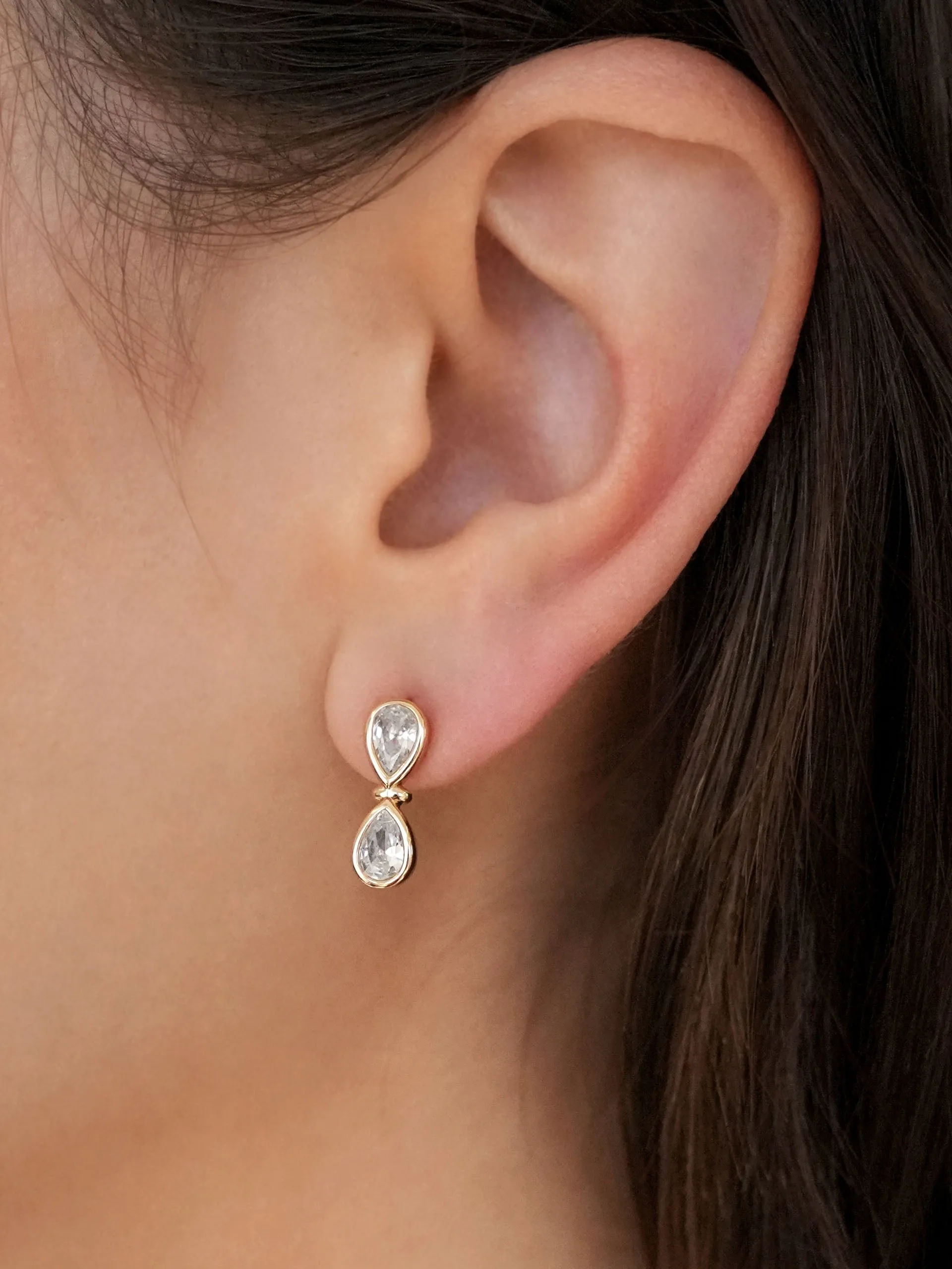 Infinity Crystal Studs sold by ettika product image thumbnail 2