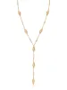 Oval Dome Lariat Necklace sold by ettika
