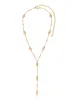 Oval Dome Lariat Necklace sold by ettika