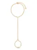 Crystal Dotted Hand Chain sold by ettika