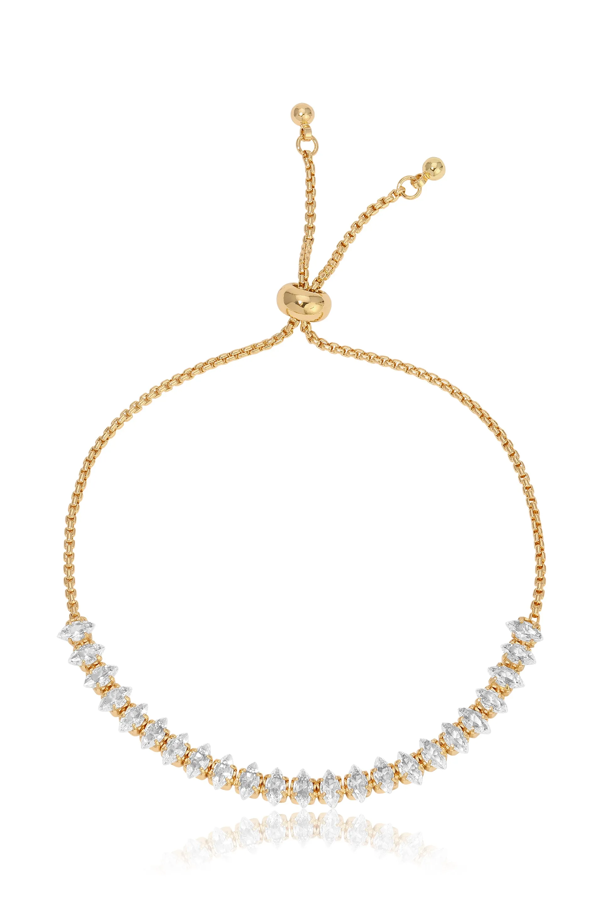 Radiant Adjustable Bracelet sold by ettika