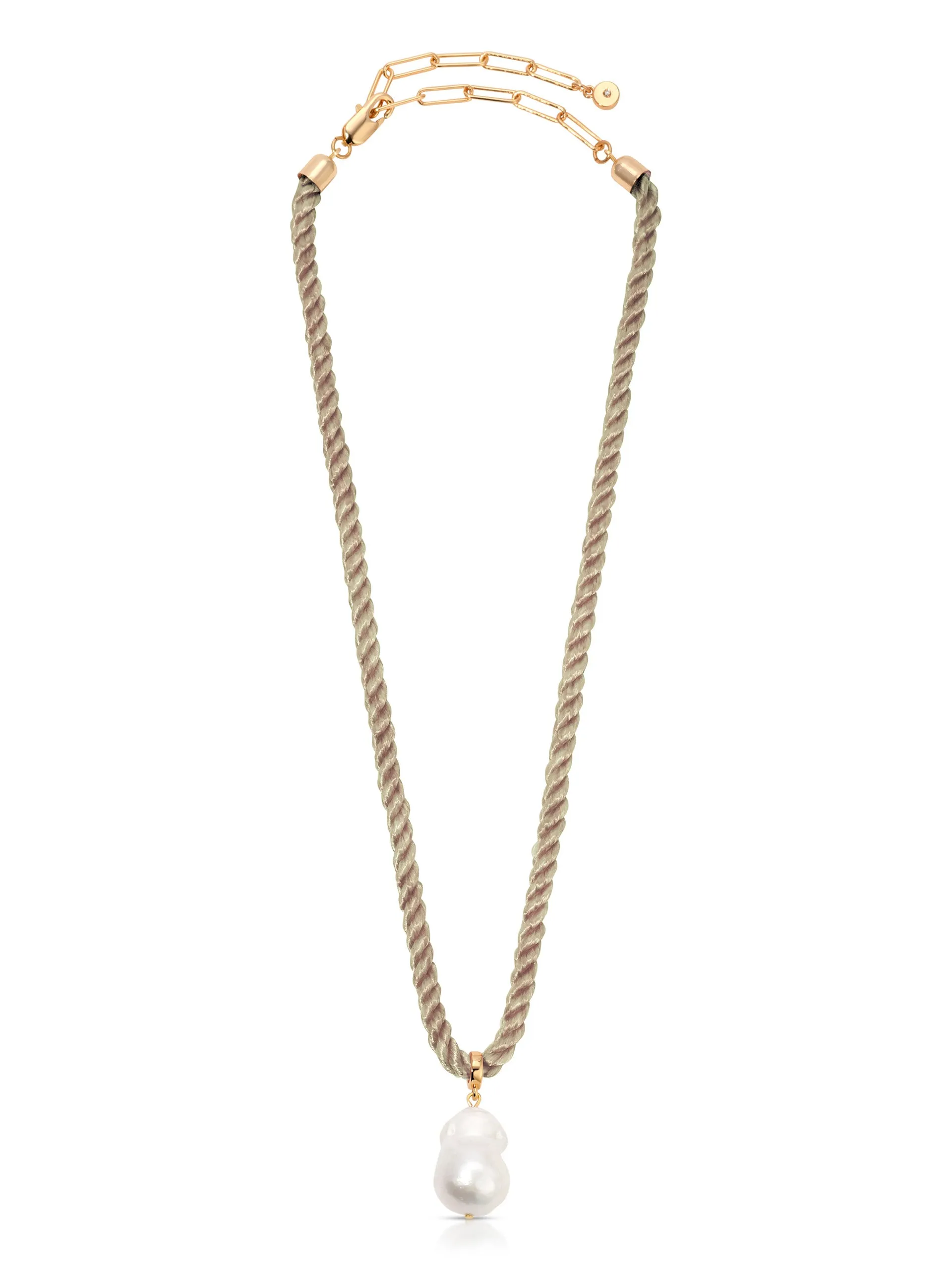 Freshwater Token Necklace sold by ettika product image thumbnail 3