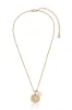 Sand Dollar Charm Necklace sold by ettika