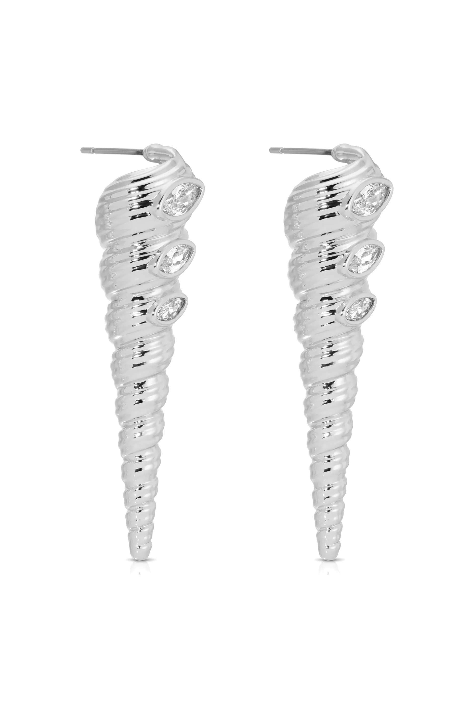 Capri Shell Earrings sold by ettika product image thumbnail 5