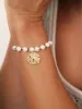 Sand Dollar Adjustable Bracelet sold by ettika