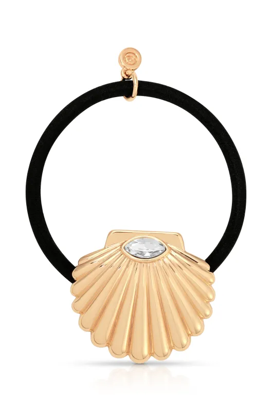 Santorini Shell Hair Tie sold by ettika