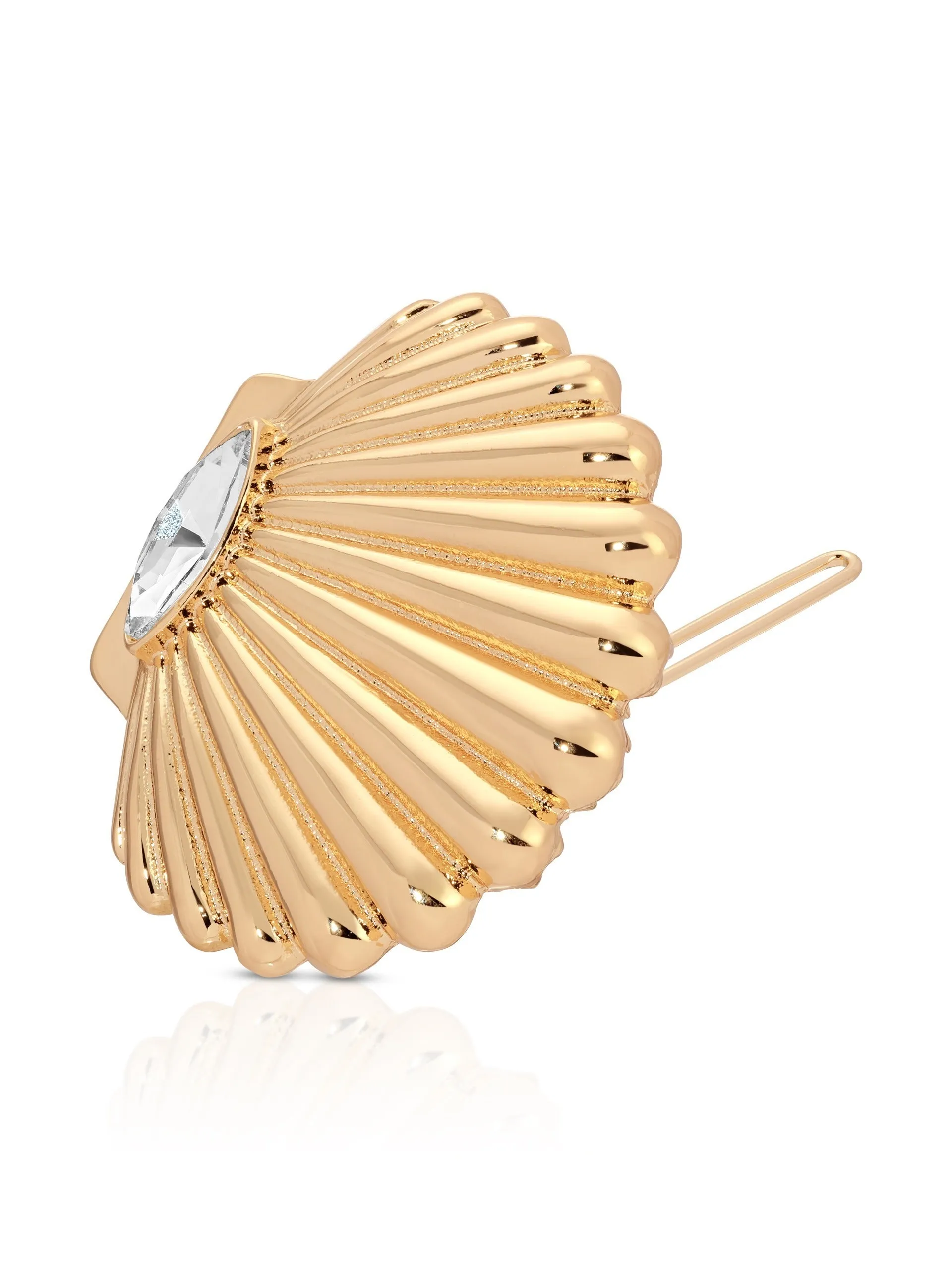 Santorini Shell Barrette sold by ettika product image thumbnail 3