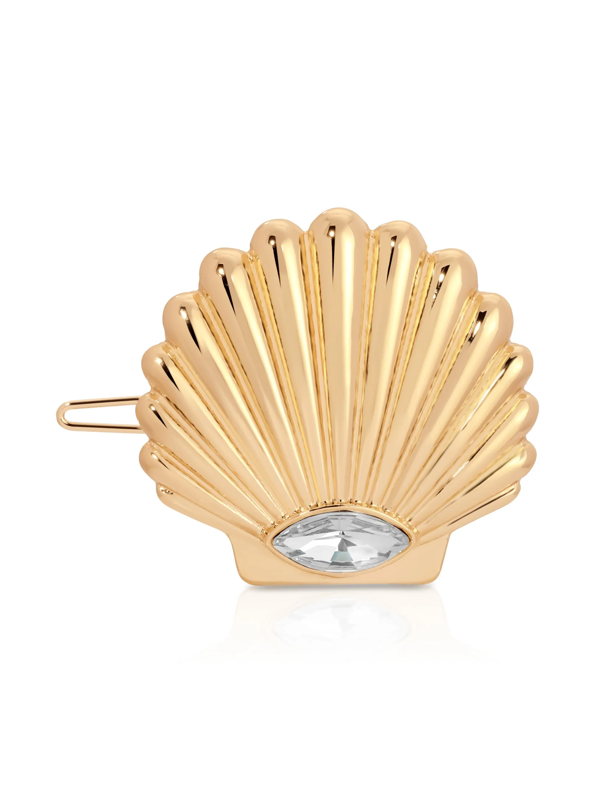 Santorini Shell Barrette sold by ettika