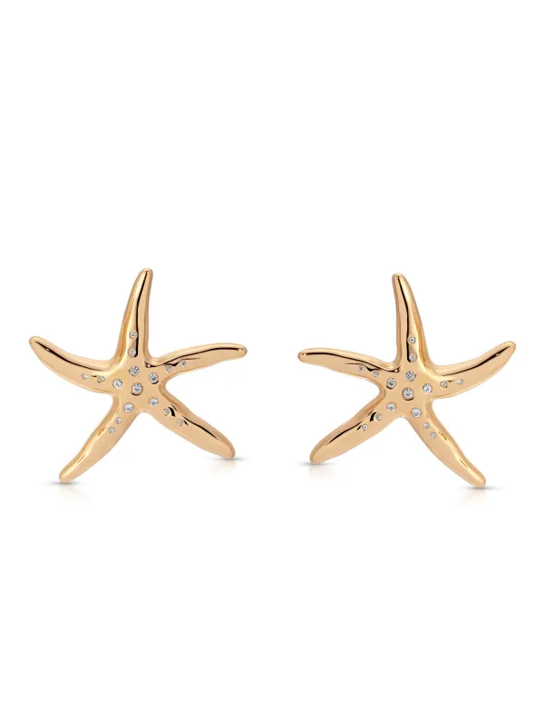 Starfish Luxe Earrings sold by ettika