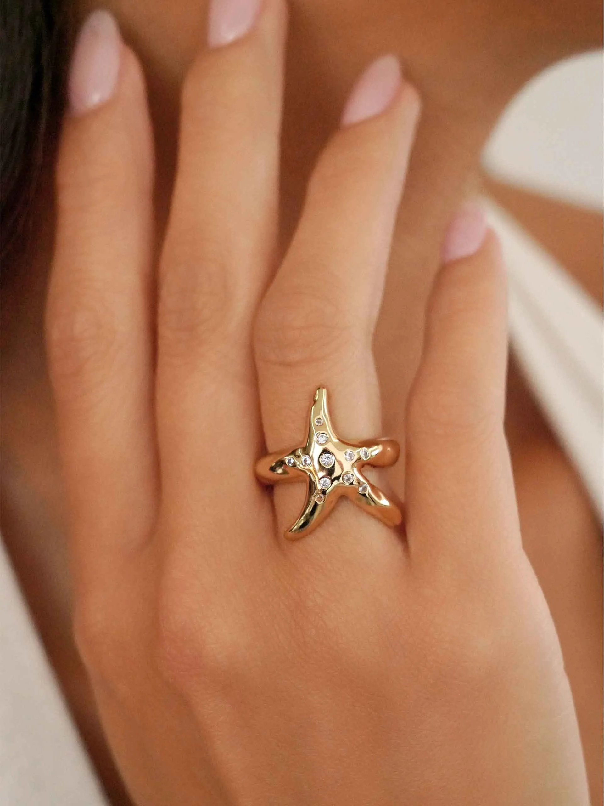 Starfish Luxe Ring sold by ettika product image thumbnail 2