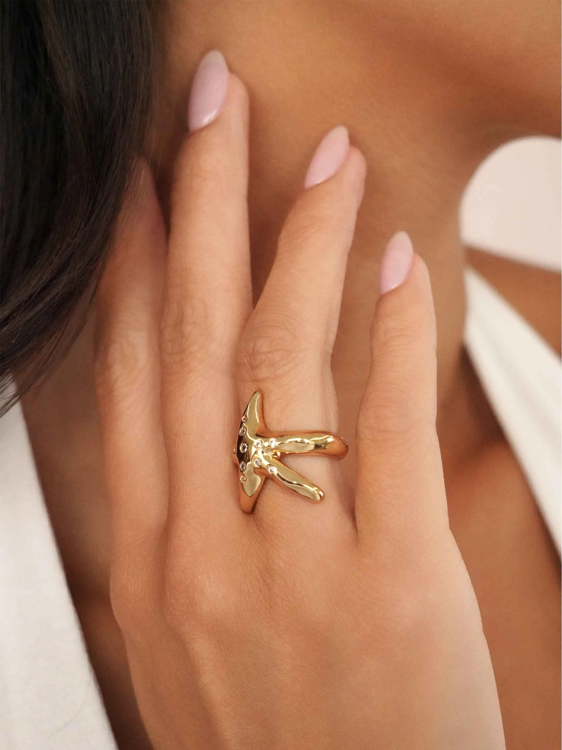 Starfish Luxe Ring sold by ettika product image thumbnail 4