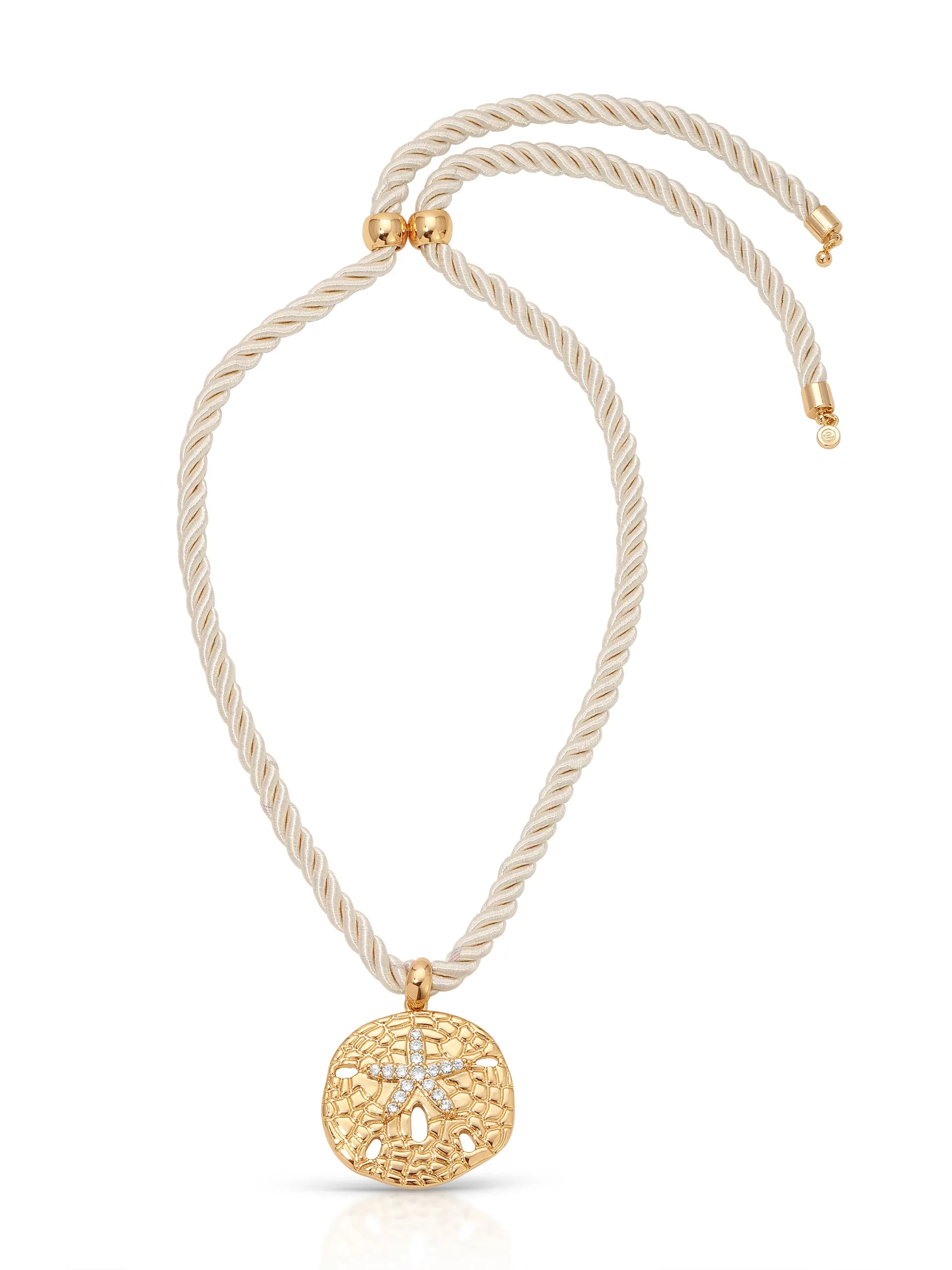 Sand Dollar Pendant Necklace sold by ettika product image thumbnail 3