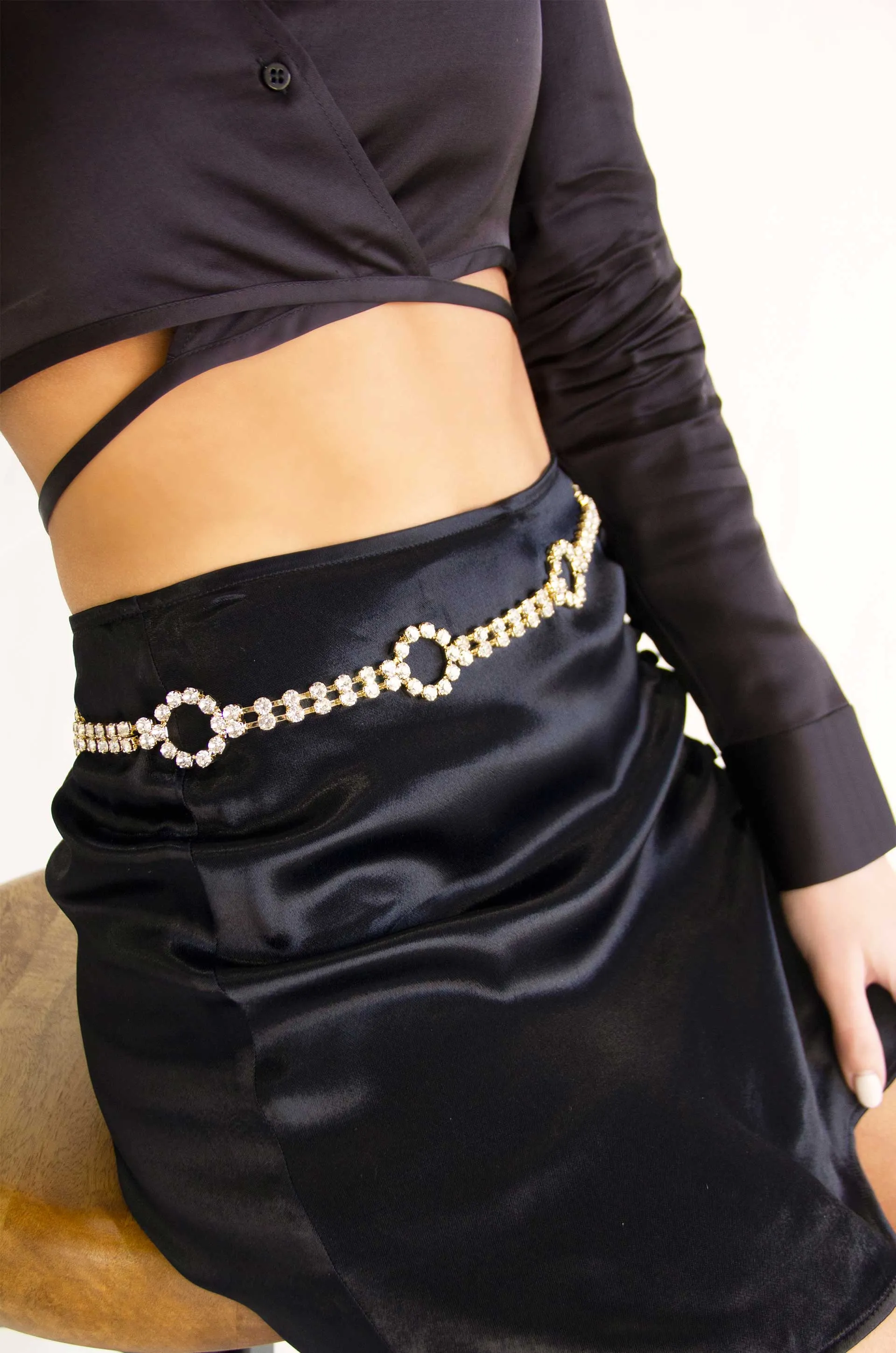 Crystal Destiny Belt sold by ettika product image thumbnail 2