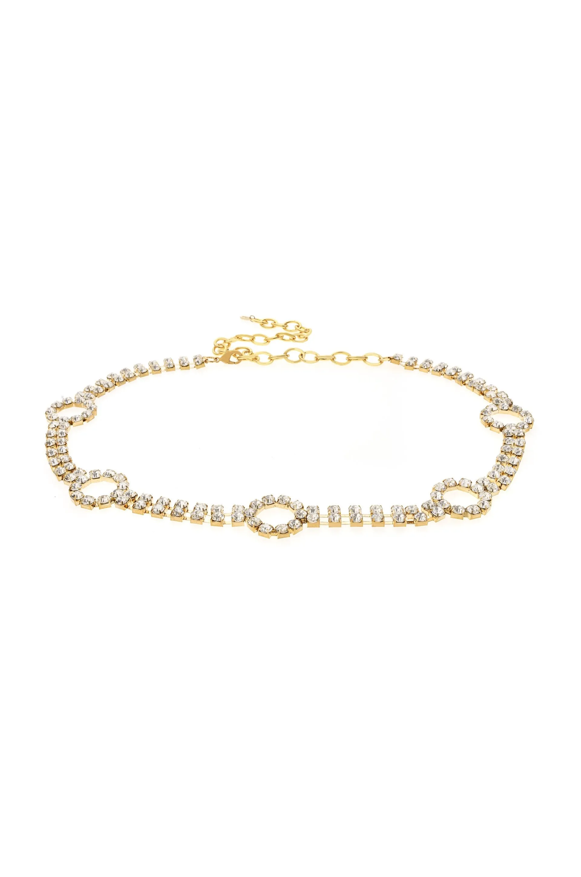 Crystal Destiny Belt sold by ettika