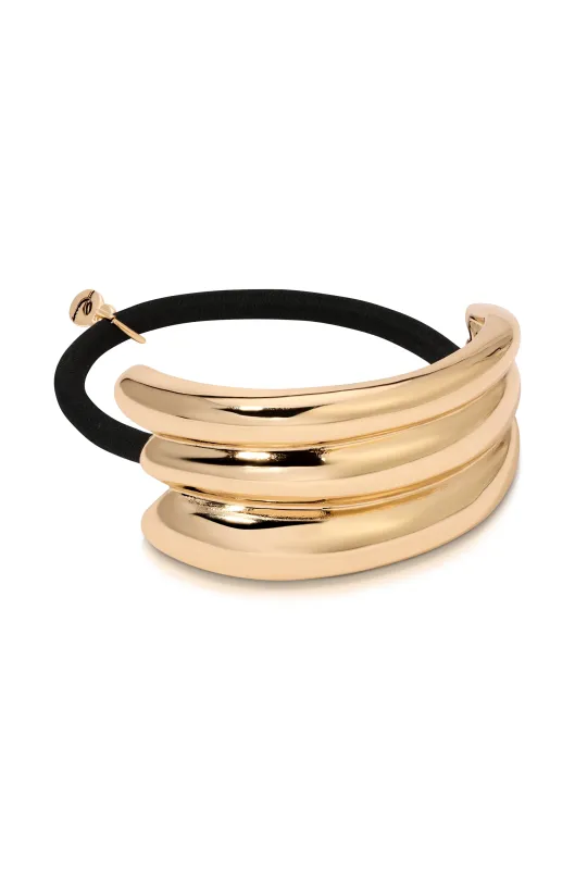 Modern Rows Hair Tie sold by ettika