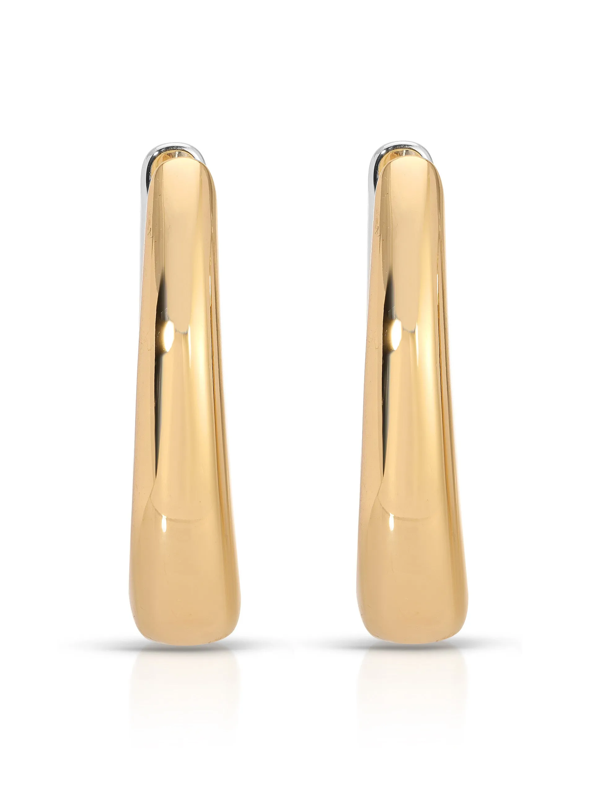 Mixed Metal Hoops sold by ettika product image thumbnail 3