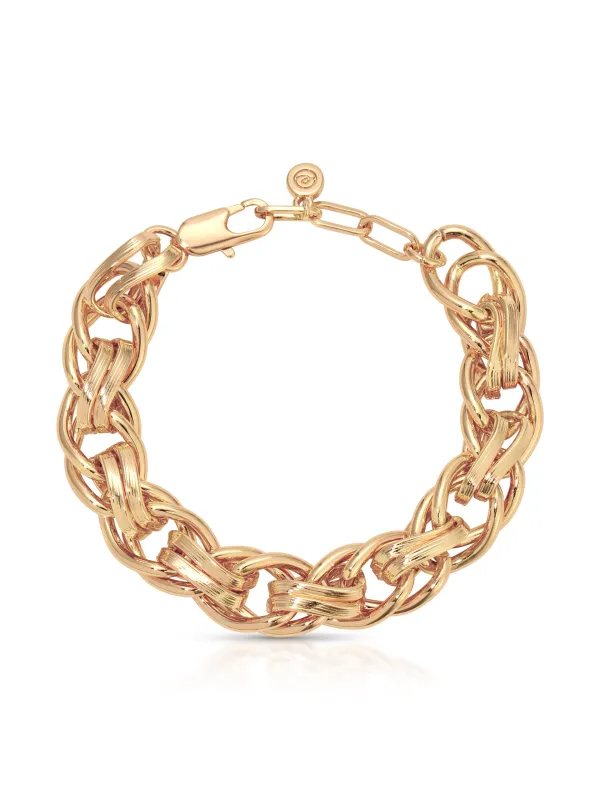 Luminous Links Bracelet sold by ettika