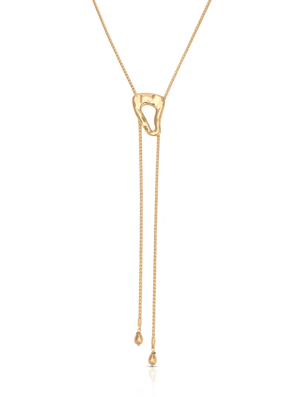 Molten Muse Bolo Necklace sold by ettika