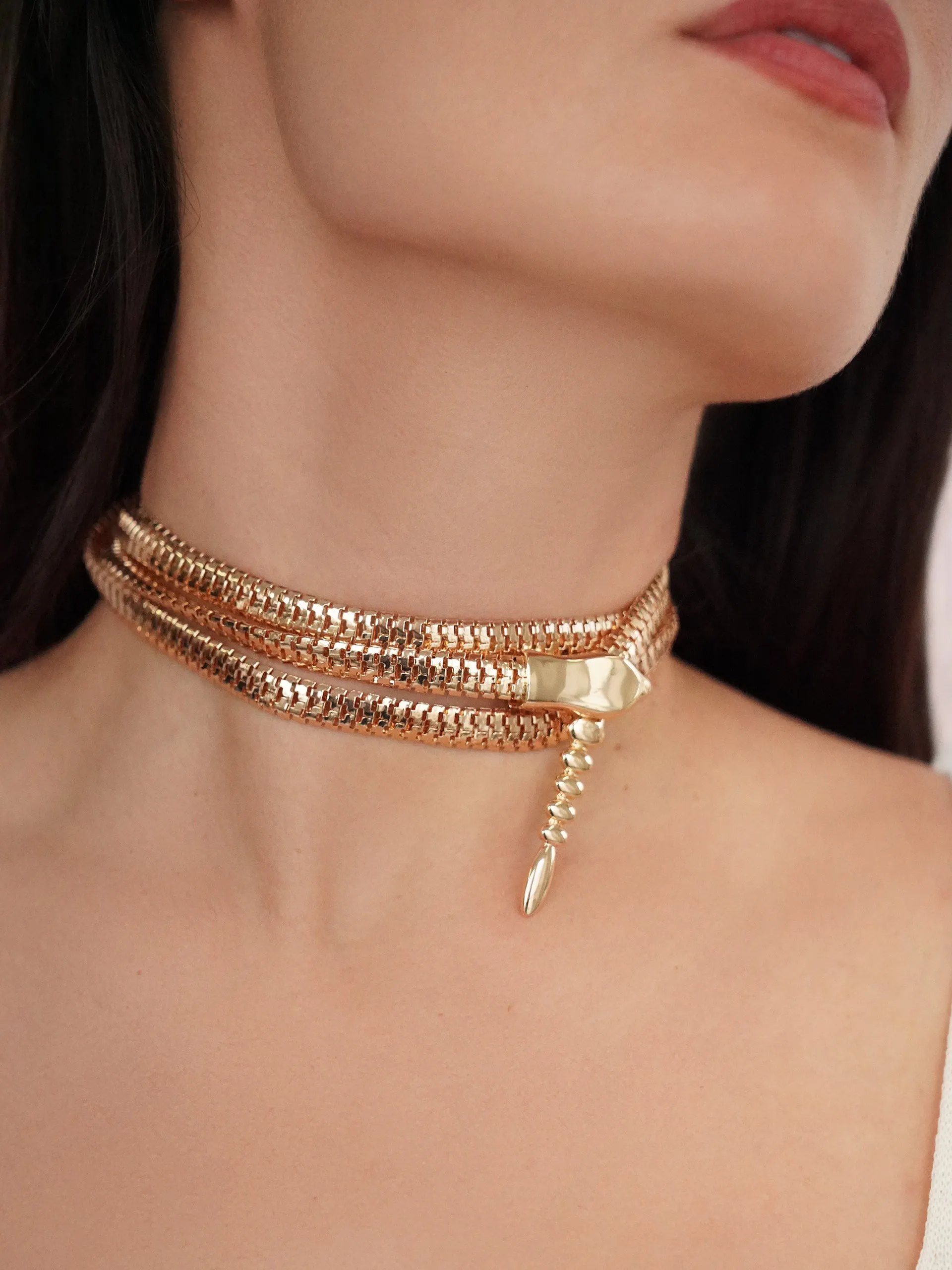 Wrap & Clip Dual-Wear Waist and Necklace Chain sold by ettika product image thumbnail 5