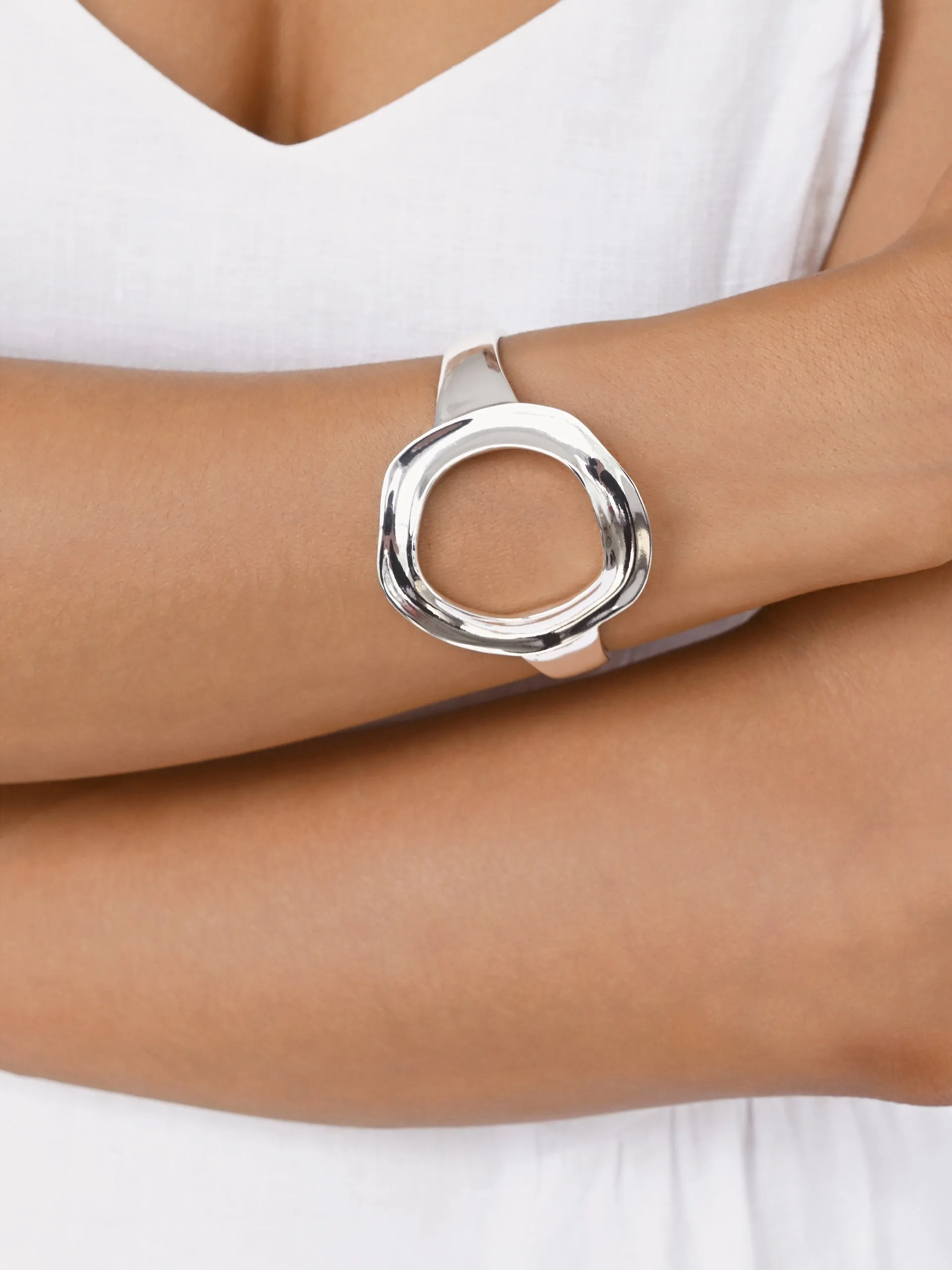 Complete the Circle Bundle in Silver sold by ettika product image thumbnail 3