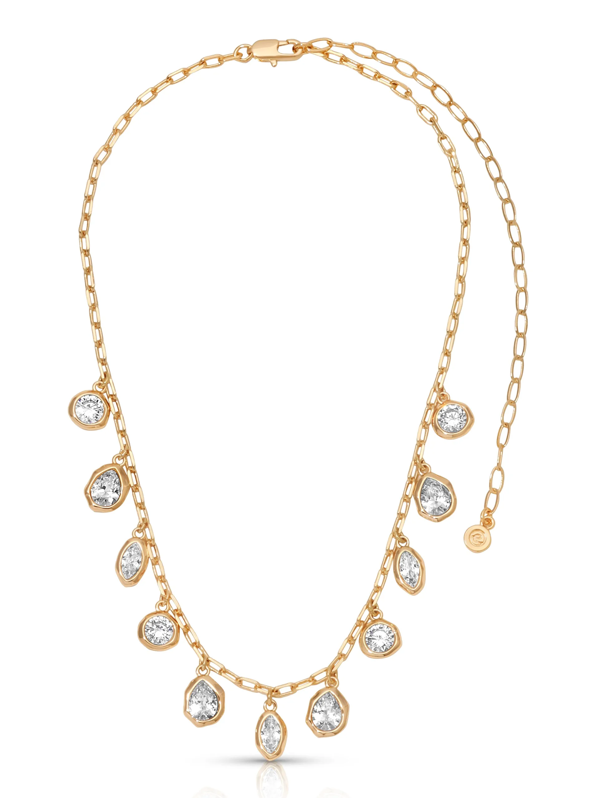 Liquid Crystal Charm Necklace sold by ettika product image thumbnail 3