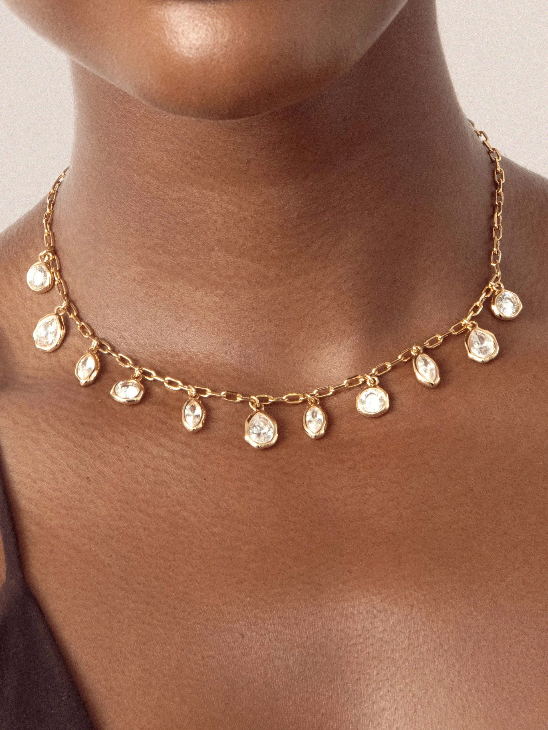 Liquid Crystal Charm Necklace sold by ettika product image thumbnail 2