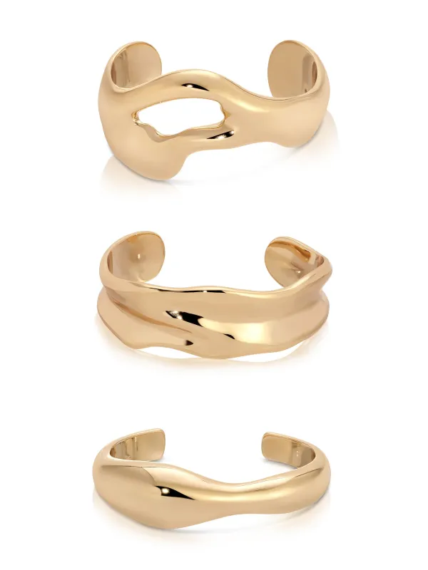 Golden Arm Party Bundle sold by ettika