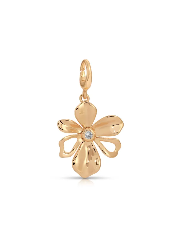 Flower Charm sold by ettika